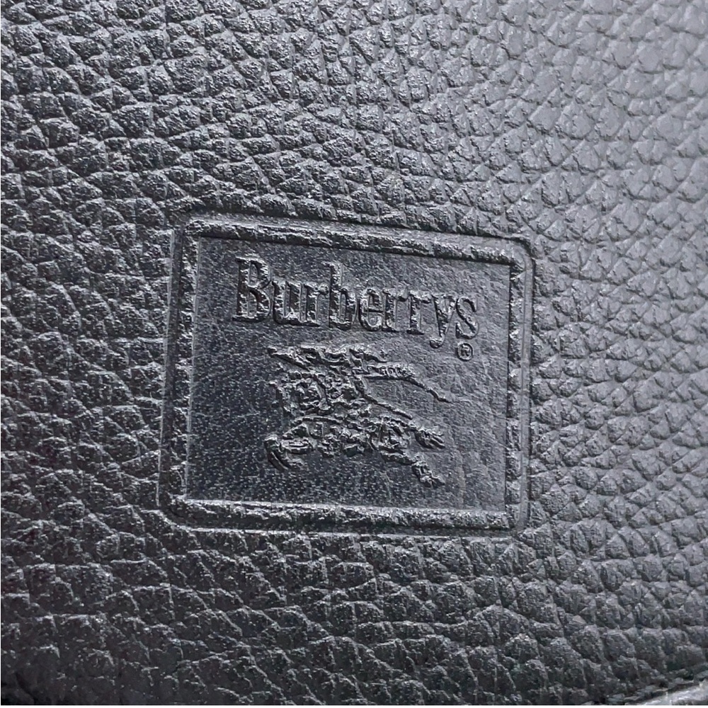 XSOLDX Burberry Vintage Inner Nova check Black Leather Shoulder or crossbody Bag - Picture 11 of 12